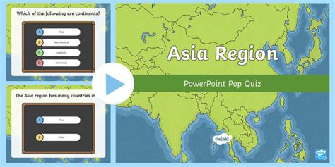 PowerPoint Pop Quiz | Test Your Geography Knowledge of Asia