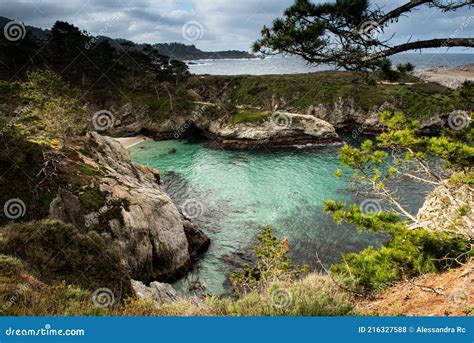 Point Lobos State Park China Cove Stock Photo - Image of scenic ...