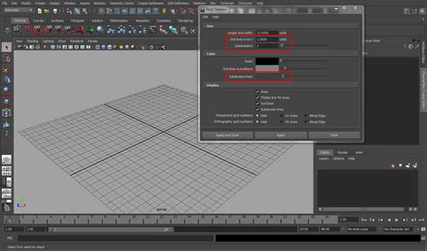 Image result for Maya Grid Options