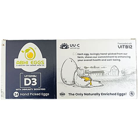 Buy Abhi Eggs With Vitamin D3 Online at Best Price of Rs 292 - bigbasket