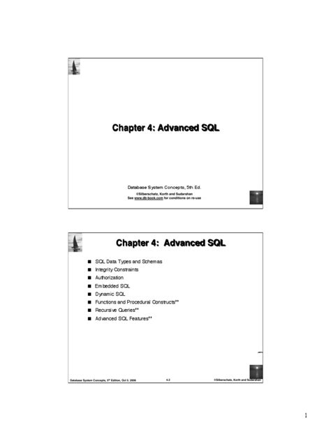 Image result for Advanced Database PDF