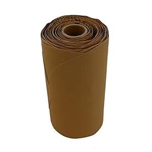 Sunmight 00611 Gold 6" 220 Grit PSA Link Roll Disc (No Hole, 100 discs ...