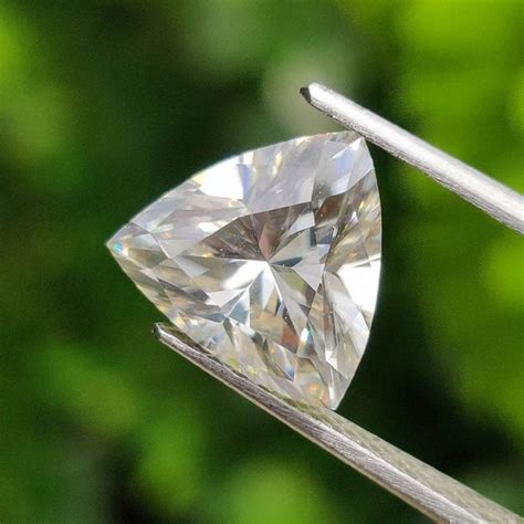 Moissanite Trillion Cut Diamonds | Bold & Brilliant Sparkle – Less Diamond