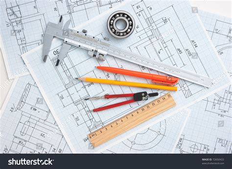 Technical Drawing Tools Stock Photo 72650422 | Shutterstock