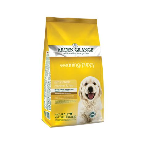 Arden Grange Weaning Puppy Dry Dog Food Rich in Fresh Chicken & Rice ...