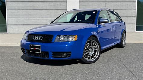 Used 2004 Audi S4 AVANT QUATTRO / VF500 SUPERCHARGED / 4.2L V8 / NOGARO BLUE PEARL For Sale ...