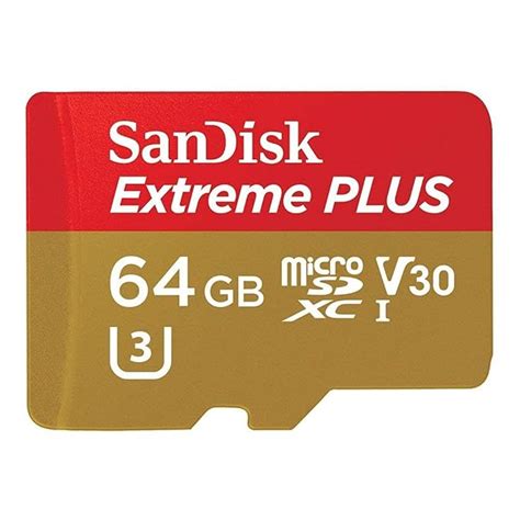 SanDisk Extreme PLUS 64 GB microSDXC: Buy Online at Low Prices in India ...