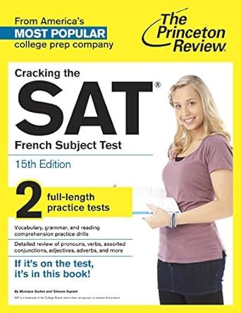 Buy Cracking The SAT French Subject Test (College Test Preparation ...