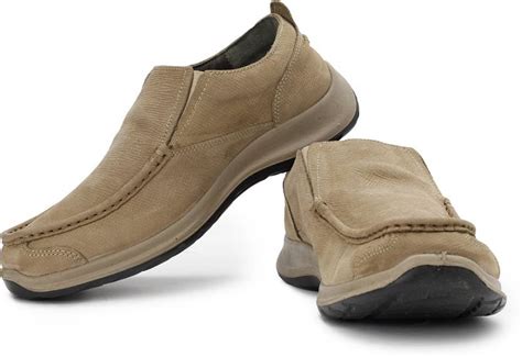 WOODLAND Loafers For Men - Buy Khaki Color WOODLAND Loafers For Men ...