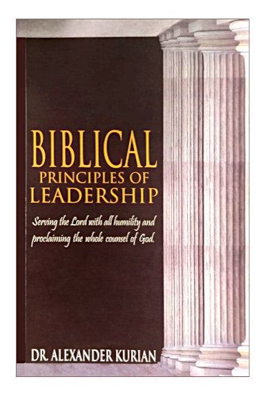 Biblical Principles of Leadership – Living Word Store