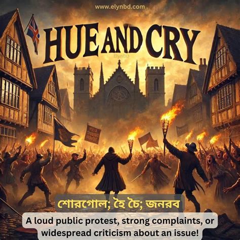 Hue And Cry Meaning