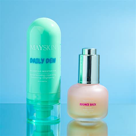 Mayskin - Hydrate & Repair Duo: Daily Dew Moisturizer + Bounce Back Serum