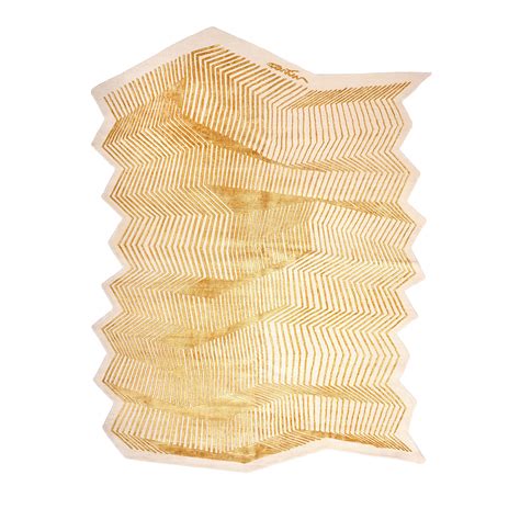 Info Ver. B Silk and Wool Rug by Karim Rashid Illulian | Artemest