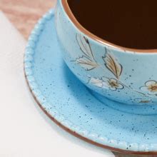 Buy Chumbak Floral Hummingbird Cup and Saucer Set Online at Low Prices ...