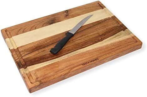 Buy Vesta Homes Wooden Chopping Board/Cutting Board/Serving Board ...