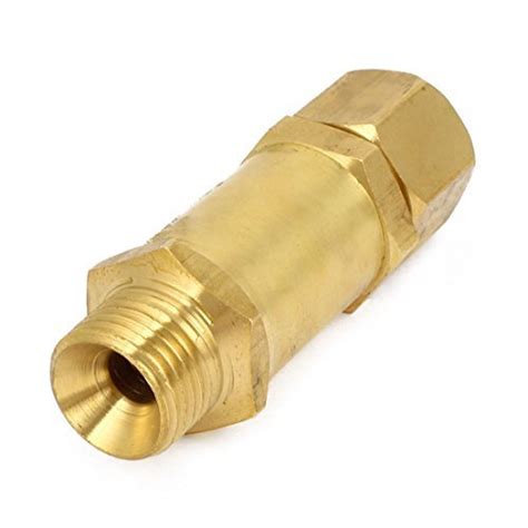 Alcoa Prime3/8PT Welding Regulator Mount Oxygen Flashback Arrestor Gold ...