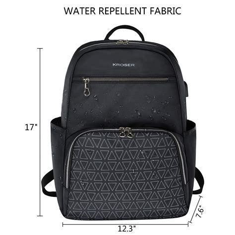 Buy KROSER Travel Laptop Backpacks 15.6 Inch Laptop Rucksack with USB ...