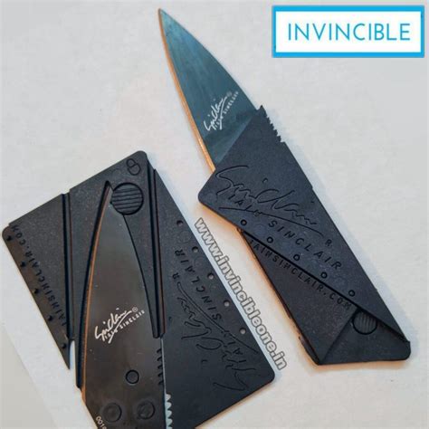 CREDIT CARD KNIFE(Folding credit card knife)(Pocket knife) - invincibleone.in