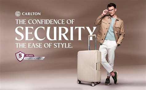 Buy CARLTON Locke Check-in Trolley Bag, 77.5cm | Large | Hardsided ...