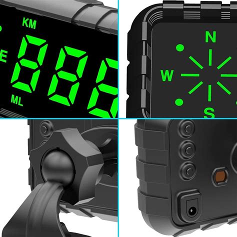 Kingneed Universal HUD Speedometer Odometer Compass Head Up India | Ubuy