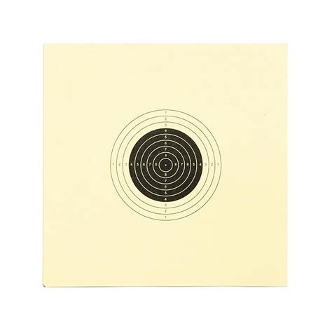 majasavi 10M Air Rifle Target Cards (10x10 cm / 4x4 inches) - Paper ...