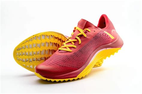 Track shoes on white background | Premium AI-generated image