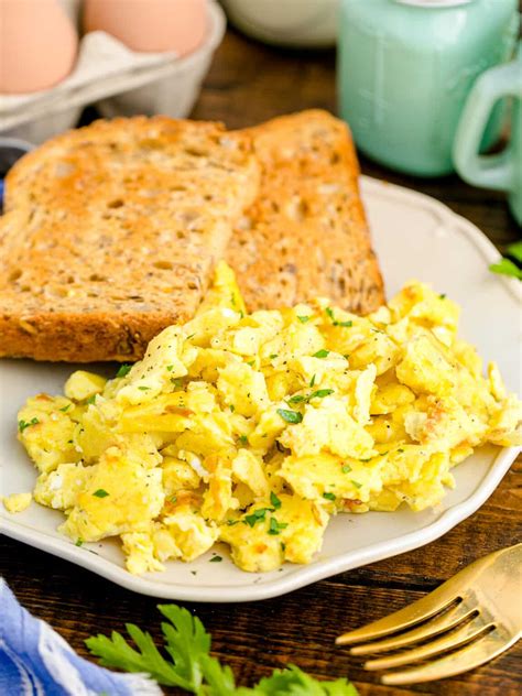 Scrambled Eggs in the Air Fryer - My Air Fryer Kitchen