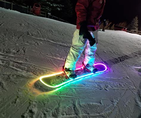 Snowboard LED Lights 的图像结果