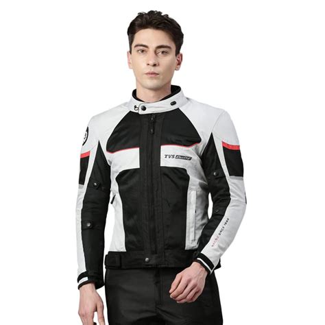 TVS Racing Long Sleeve 3 Layer Motorbike CE Level 2 Protection Jacket ...