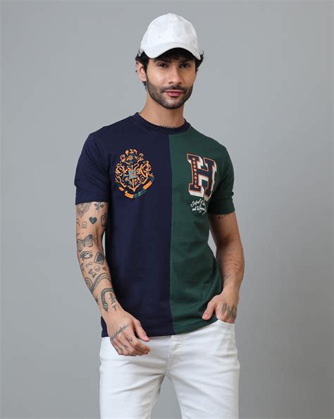 Hogwarts Printed Regular Fit Tshirt For Men – Free Authority