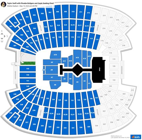 Gillette Taylor Swift Seating Chart | Portal.posgradount.edu.pe