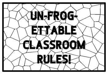 UN-FROG-ETTABLE CLASSROOM RULES! Frog Quote Coloring Pages, Summer ...