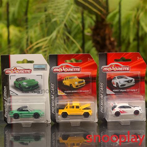 Buy Set of 3 Licensed Diecast Super Cars [MJ 6] - Porsche 718, Renault ...