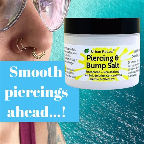 Urban ReLeaf Piercing & Bump Salt Solution Concentrate - Unscented ...