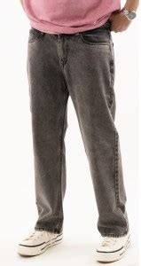 Kazama Relaxed Fit Men Grey Jeans - Buy Kazama Relaxed Fit Men Grey ...