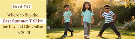 Where to Buy the Best Summer T Shirt for Boy and Girl Online in 2026 ...