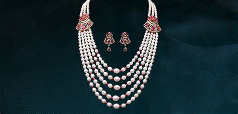 Buy Original Pearl Set Jewellery Online | Pearls by Mangatrai ...