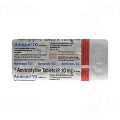 Amicon 10 Mg Tablet 10 - Uses, Side Effects, Dosage, Price | Truemeds