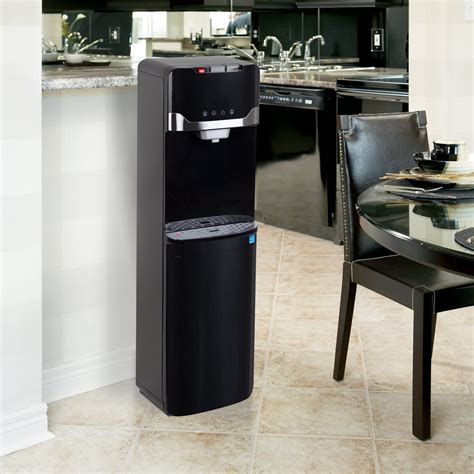 Great Value Bottom Loading Hot/Cold/Room Temp. Water Dispenser, Black Water Cooler | Martquickly.com