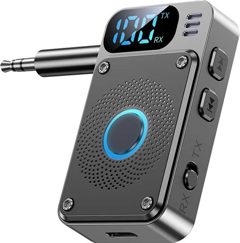 Amazon.com: KAIY Bluetooth Adapter for Airplane Headphones, Bluetooth Transmitter for TV PC ...