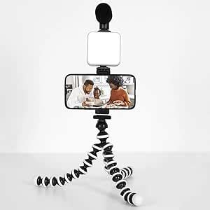 Buy VMRD Phone Vlogging Kit Camera Flexible Tripod, Aluminium Alloy ...