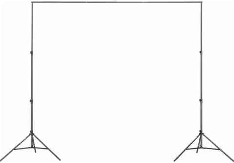 DIGITEK DBSK-009FT Portable and Foldable Studio Background Stand Kit ...