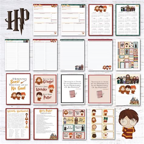 Harry Potter Free Printables - Free Printable US