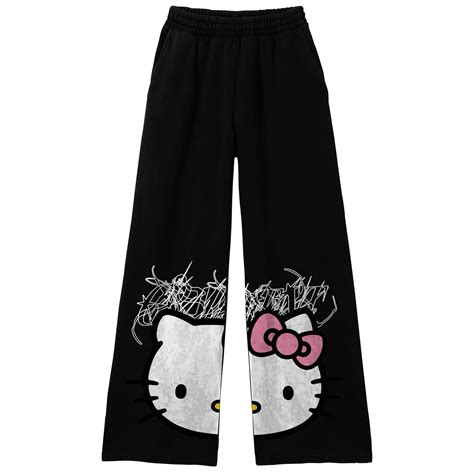Hello Kitty Unisex Baggy Pants - Gradient Club