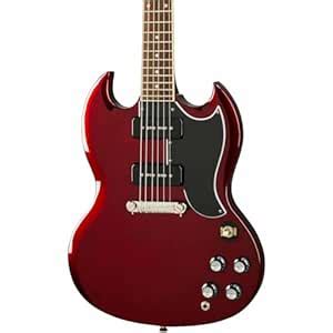 Epiphone SG Special P-90 Electric Guitar - Sparkling Burgundy : Amazon ...