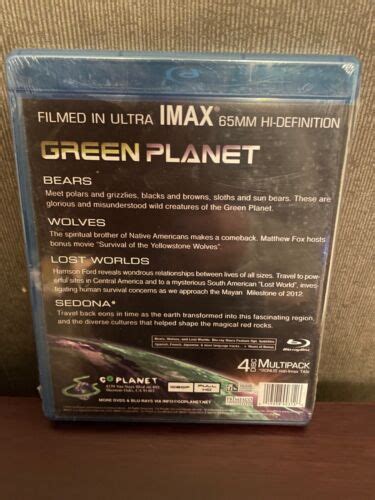 Buy Green Planet Blu-ray Filmed in Ultra IMAX Blu-ray Disc 4-Disc Set ...