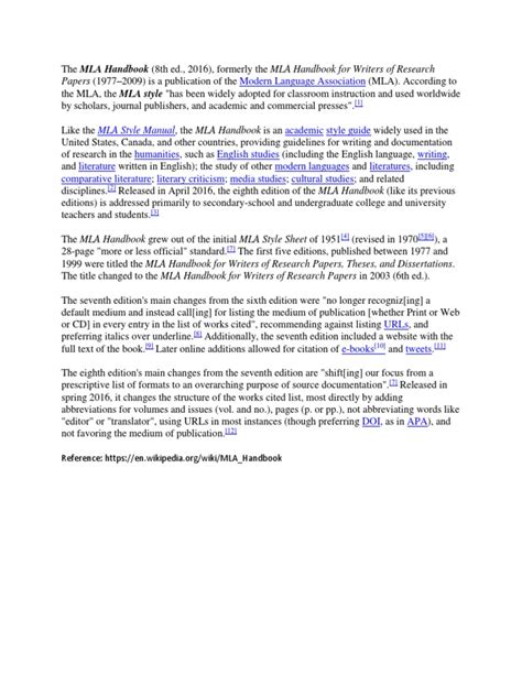 Image result for MLA Style Manual Tutorial