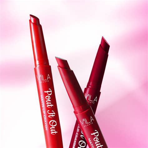 Mila Beauté Long-Lasting Matte Lip Crayons Set - Mauves & Pinks