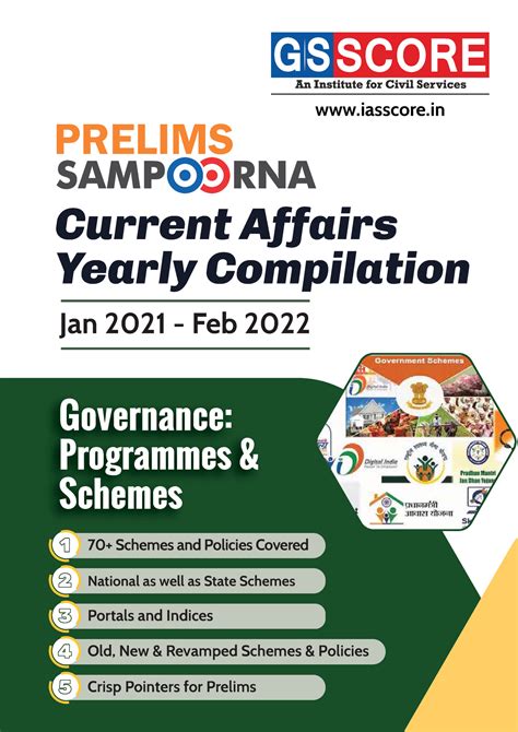 Current Affairs Yearly Compilation- Governance, Programmes Schemes ...