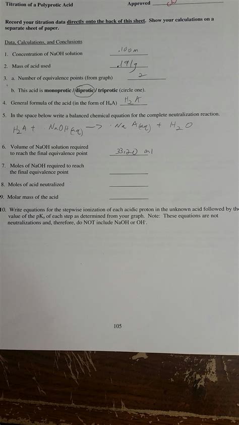 Image result for Polyprotic Endpoint Titration